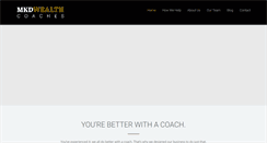 Desktop Screenshot of mkdwealthcoach.com