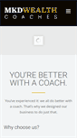 Mobile Screenshot of mkdwealthcoach.com